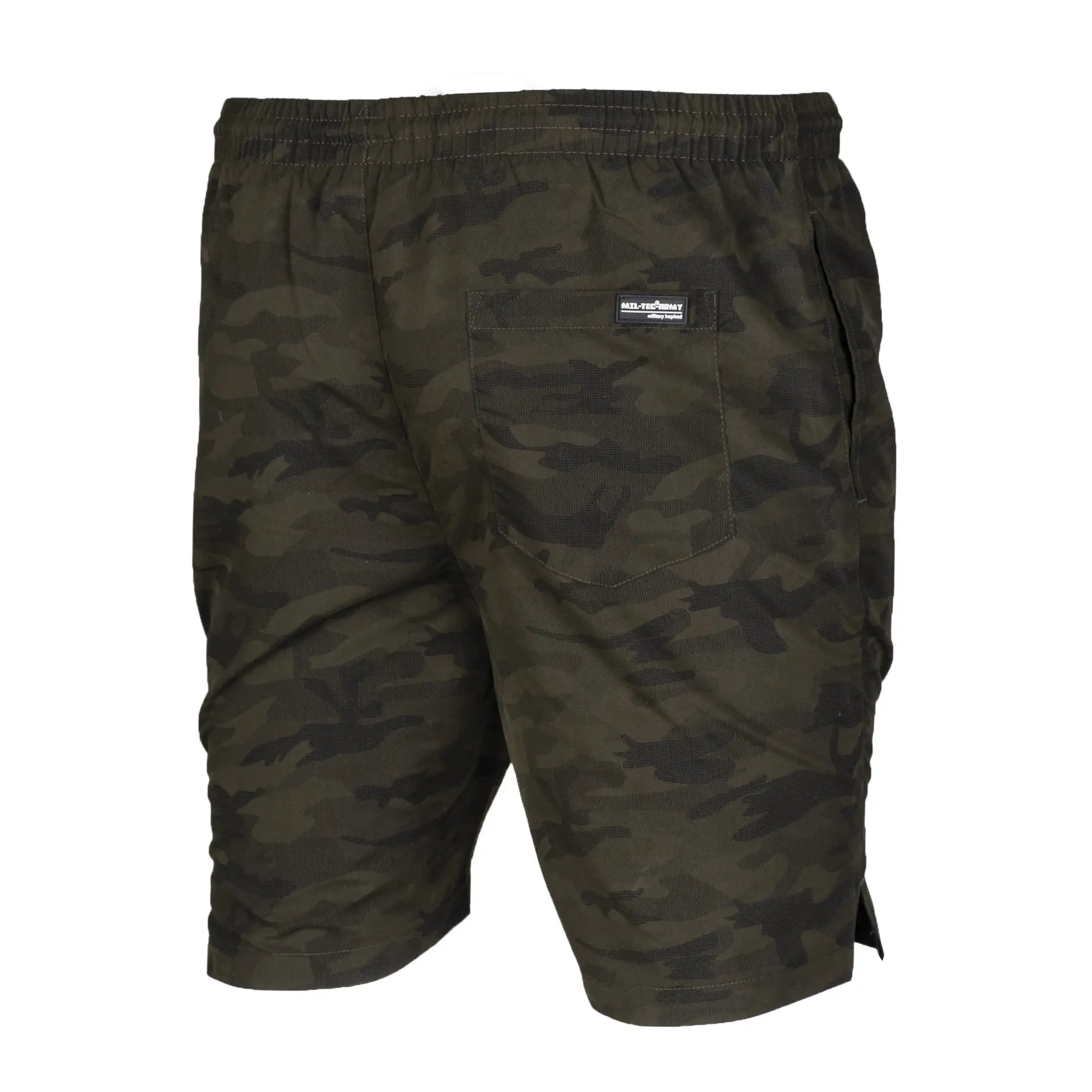 Badeshort woodland hinten