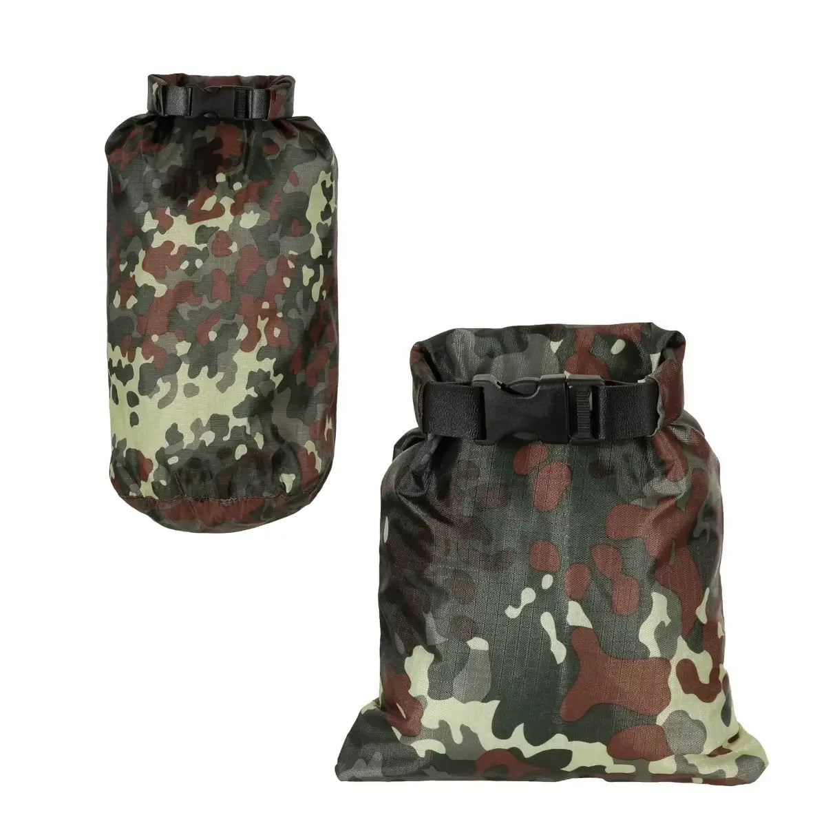 Packsack 4 Liter und 1 Liter flecktarn